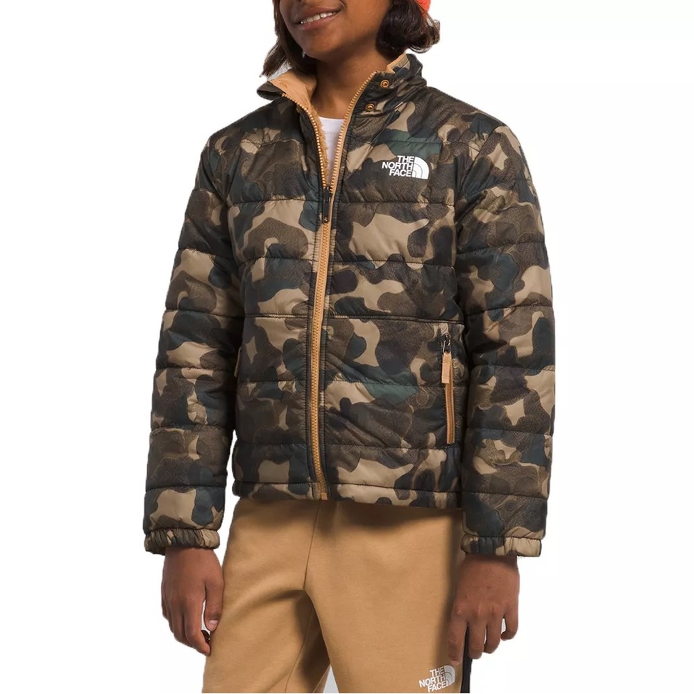 The North Face Boys' Reversible Mt Chimbo Full Zip Hooded Jacket